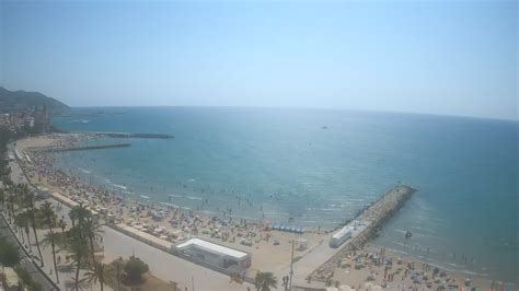 sitges webcam|Sitges beach promenade Webcam in Sitges,。